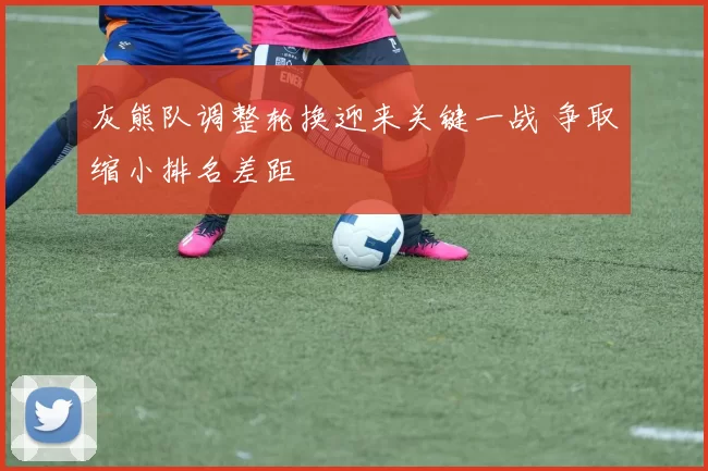 灰熊队调整轮换迎来关键一战 争取缩小排名差距